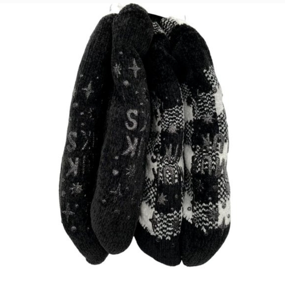 Muk Luks Women's Cabin Winter Socks Two Pair Pack Brand New In Original Package - Picture 5 of 12